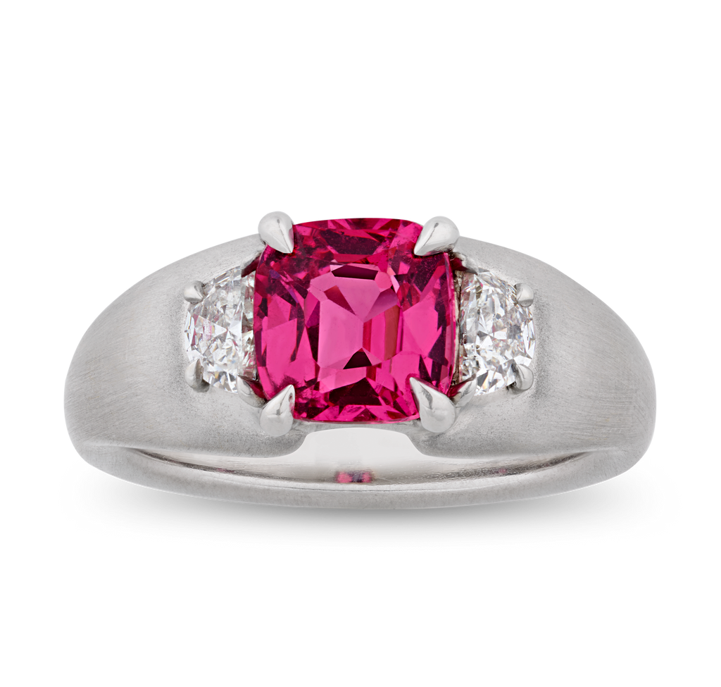 BLUSHING SPINEL RING