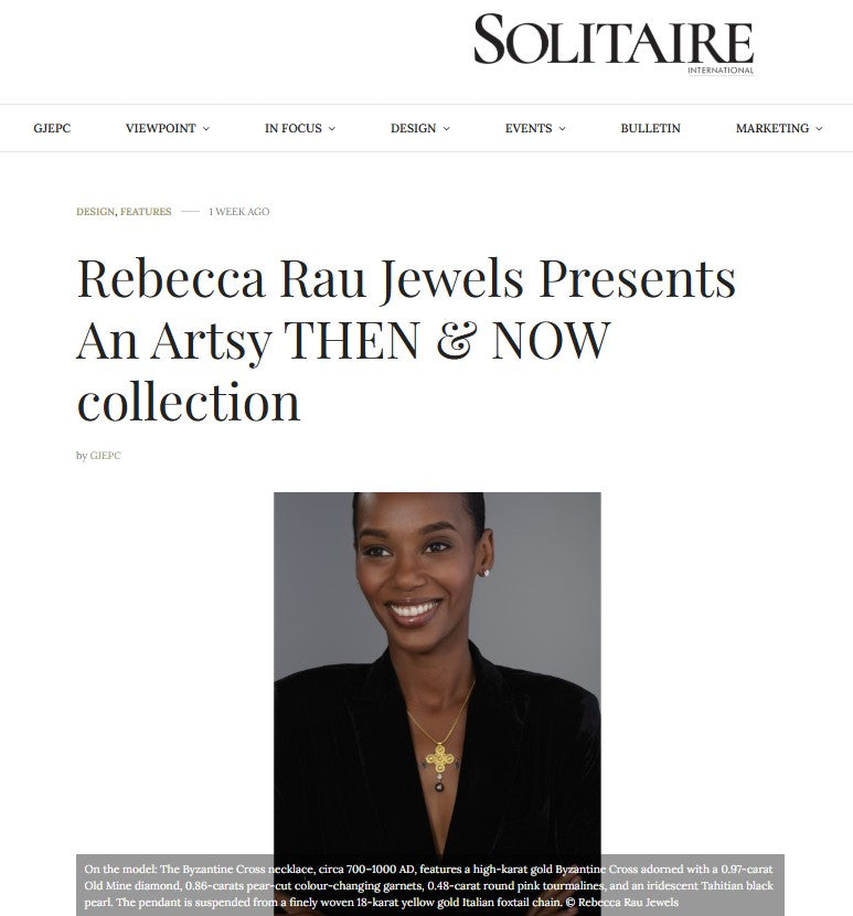 Rebecca Rau Jewels Presents An Artsy THEN & NOW Collection
