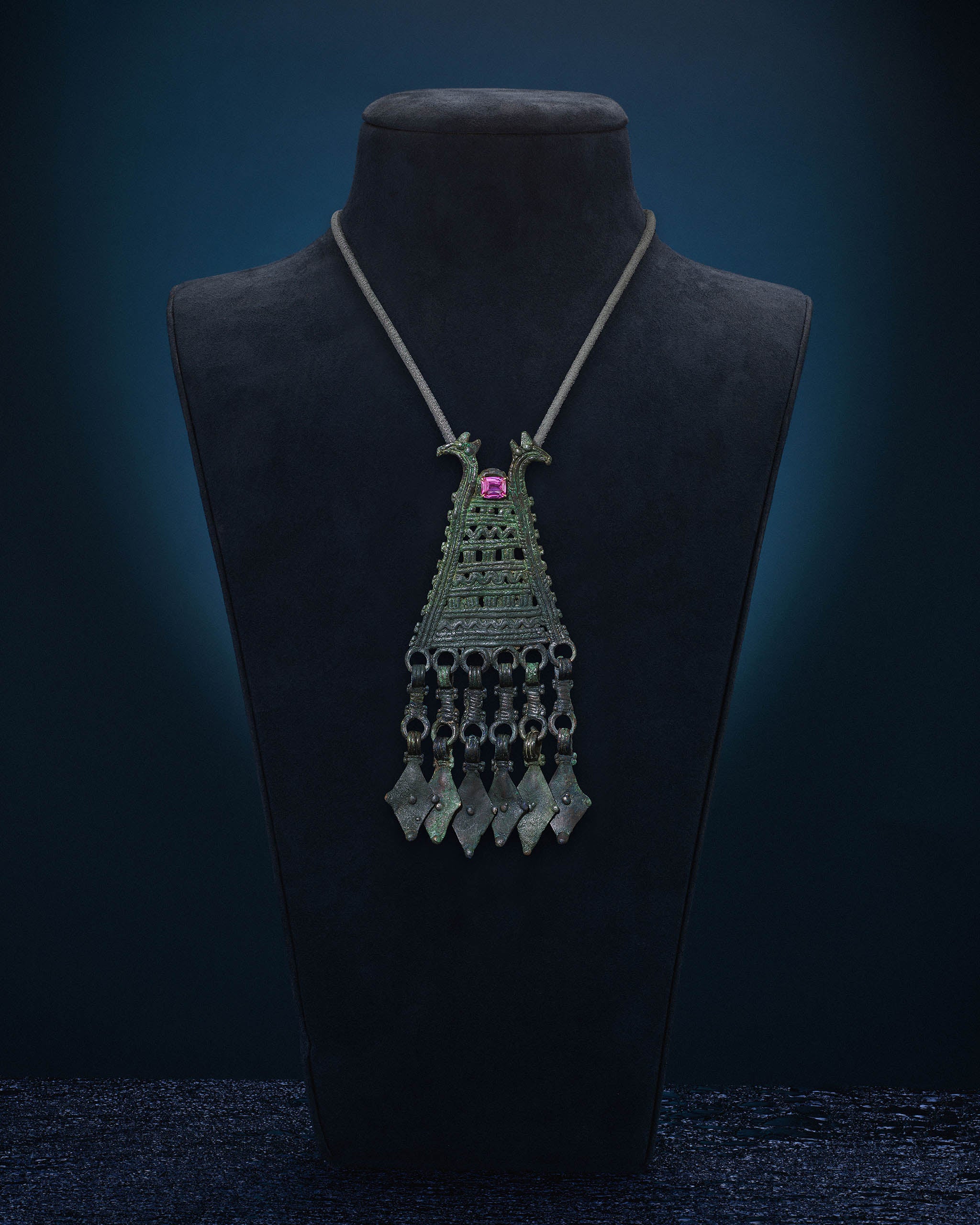 PINK VIKING NECKLACE